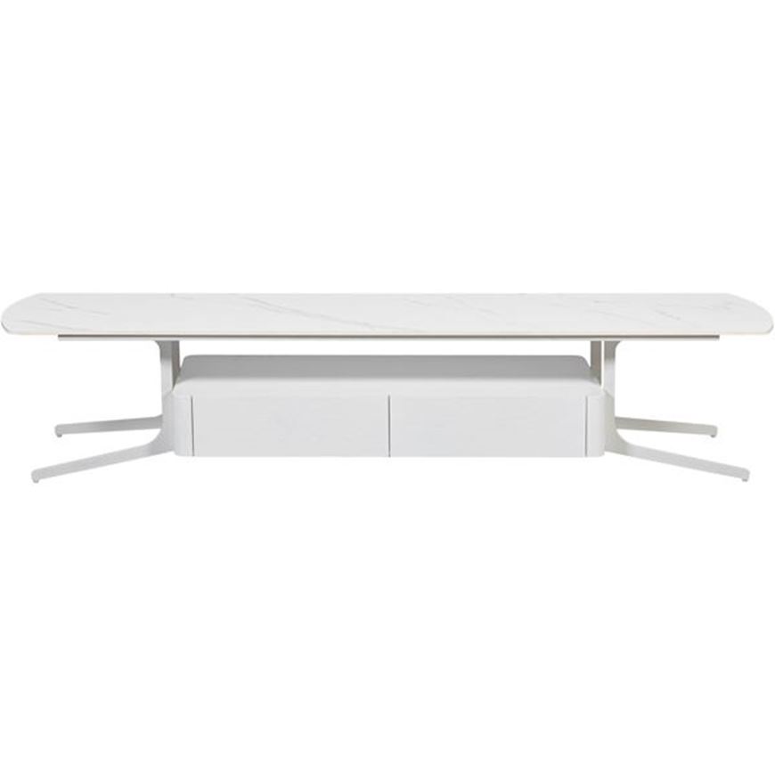 AIDEN entertainment unit 40x200 white