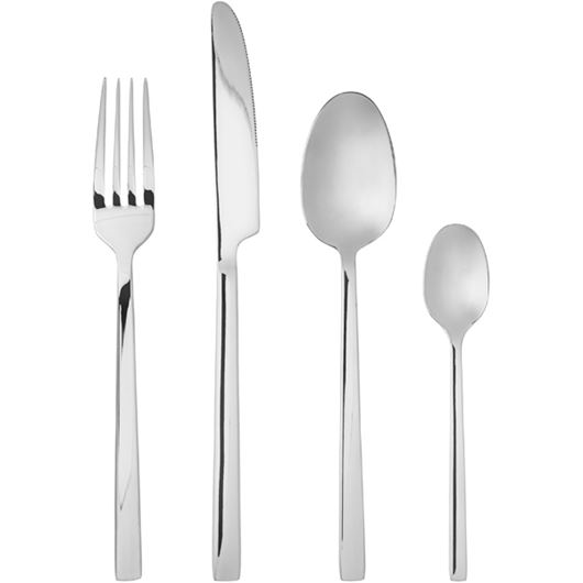 Picture of NEVES cutlery silver set of 4