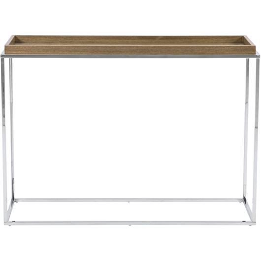 Picture of BREIT console brown/chrome - 110x35cm