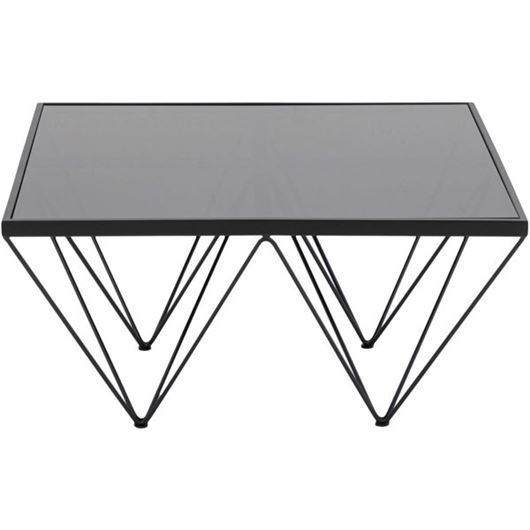 SALA coffee table 80x80 black