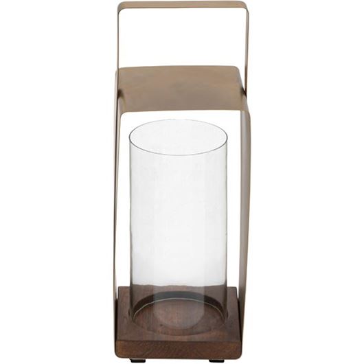 MAGNUS lantern h46cm brass