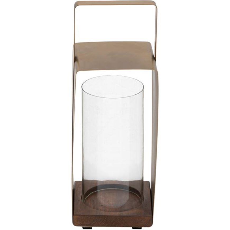 MAGNUS lantern h46cm brass