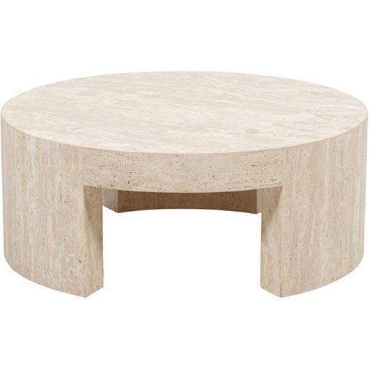 Picture of DESERT coffee table d90cm natural