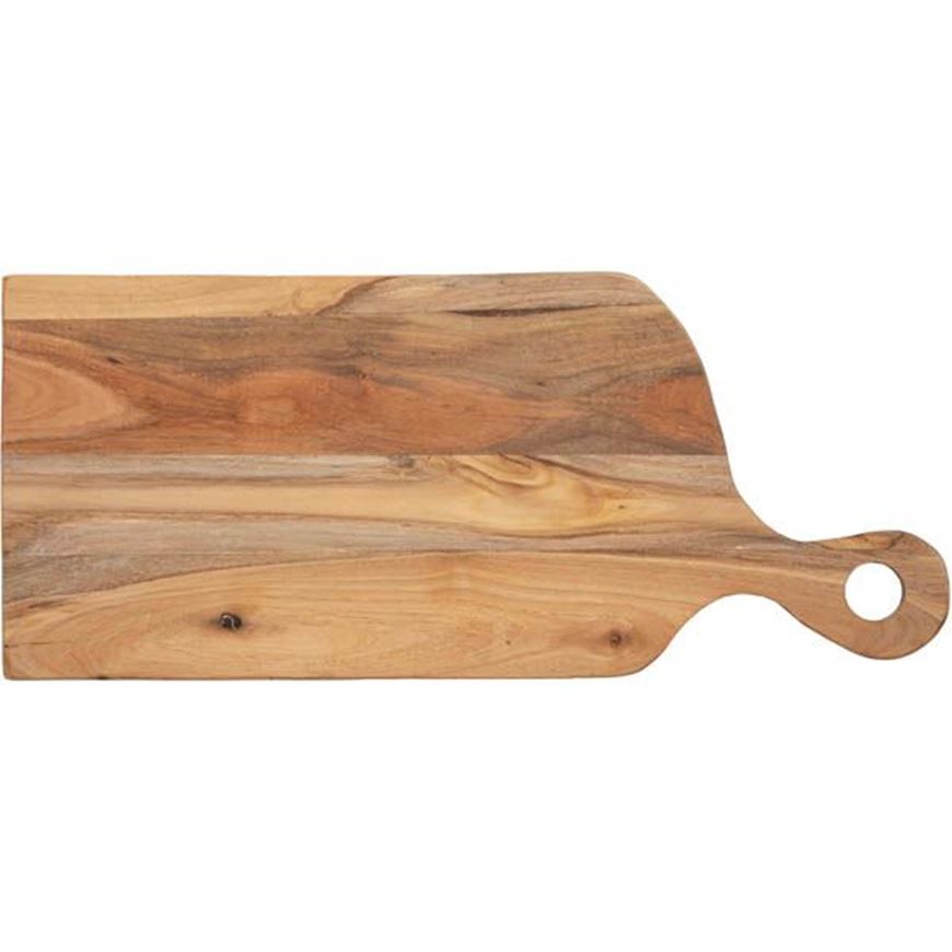 EUCALYPTUS serving board 46x20 brown