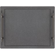 SHAGREEN tray 50x38 grey