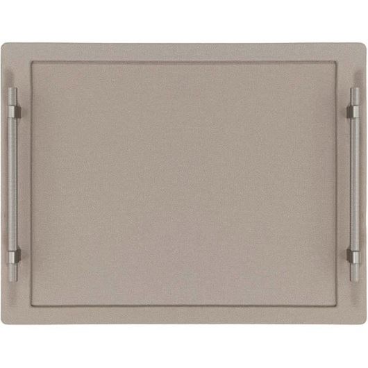 SHAGREEN tray 50x38 taupe