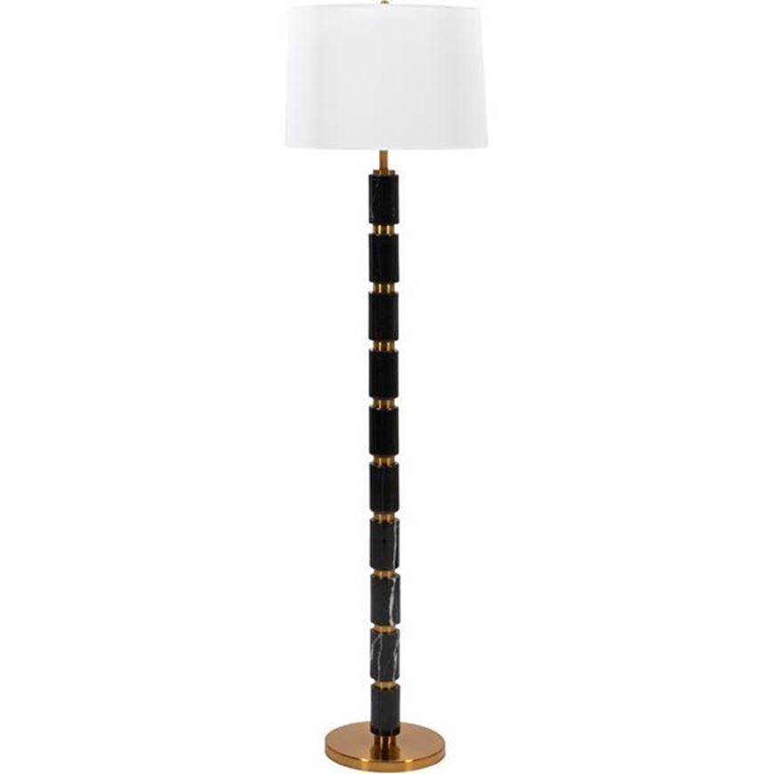 MALVY floor lamp h168cm white/brass