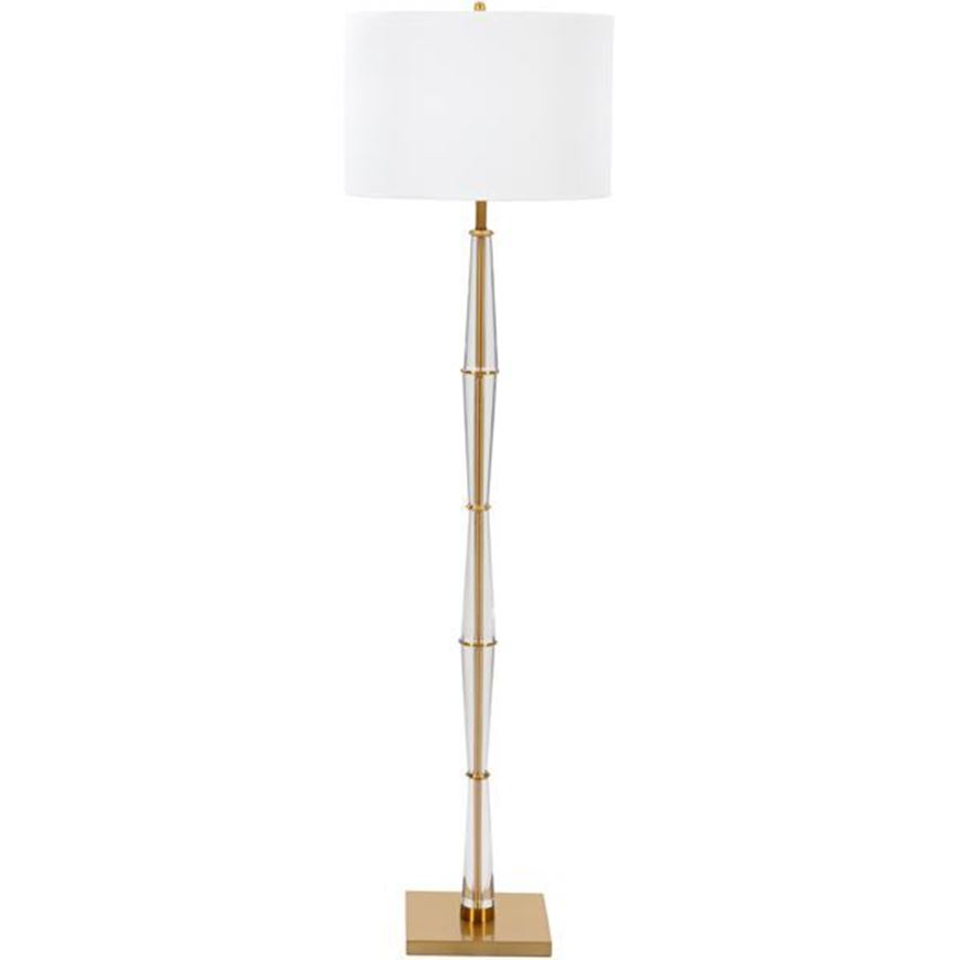 SECTA floor lamp h160cm white/brass