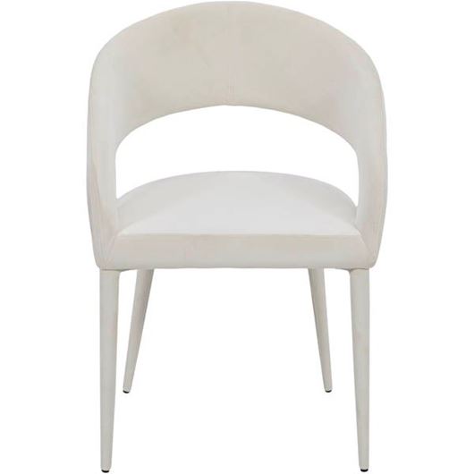 BRISBANE dining chair white/white