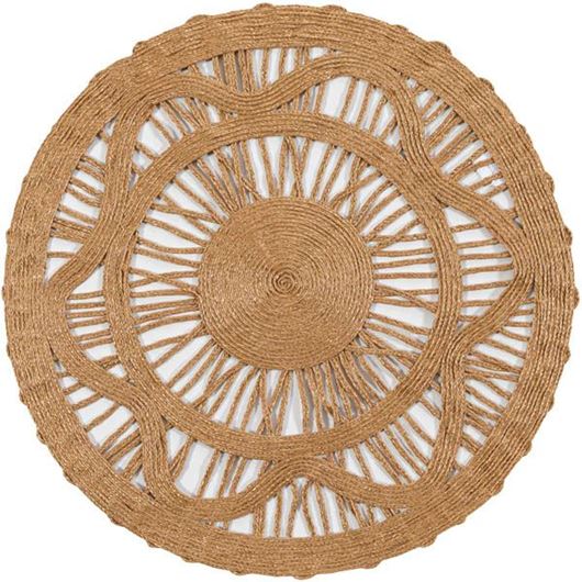 SUN place mat d40cm natural