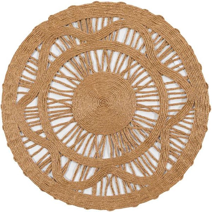 SUN place mat d40cm natural