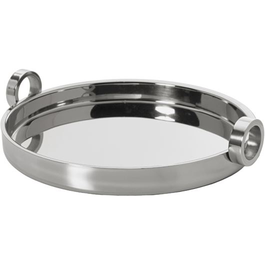 Picture of ORIZ tray silver - dia 35cm