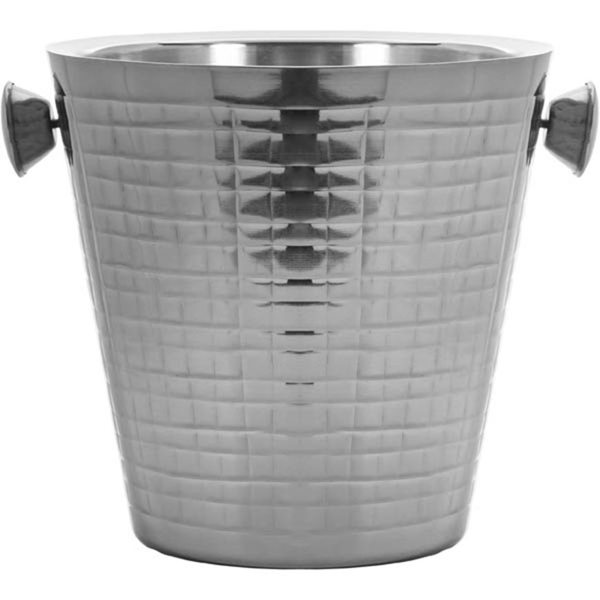 Picture of CORSIVO champagne cooler silver - H23cm