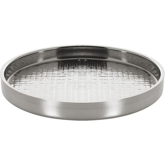 Picture of CORSIVO tray silver - dia 35cm