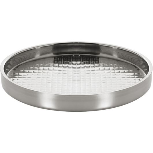 Picture of CORSIVO tray d35cm silver