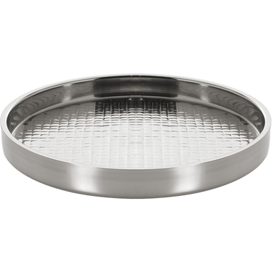 Picture of CORSIVO tray d35cm silver