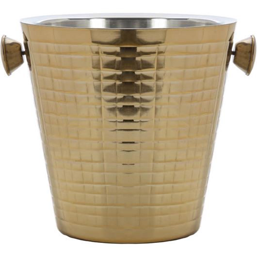 Picture of CORSIVO champagne cooler gold - H23cm