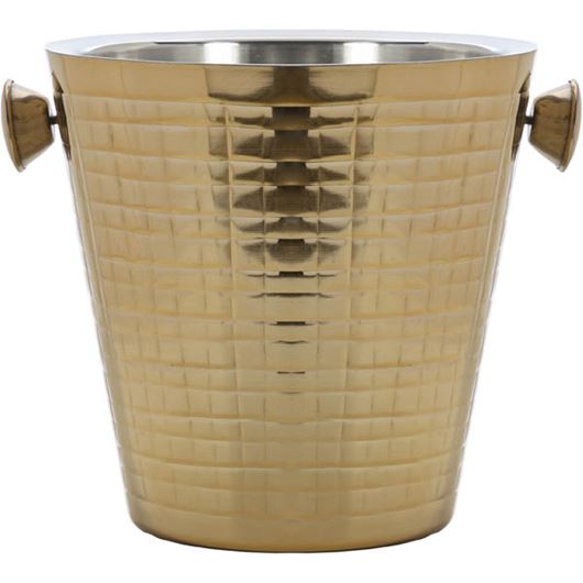 Picture of CORSIVO champagne cooler h23cm gold