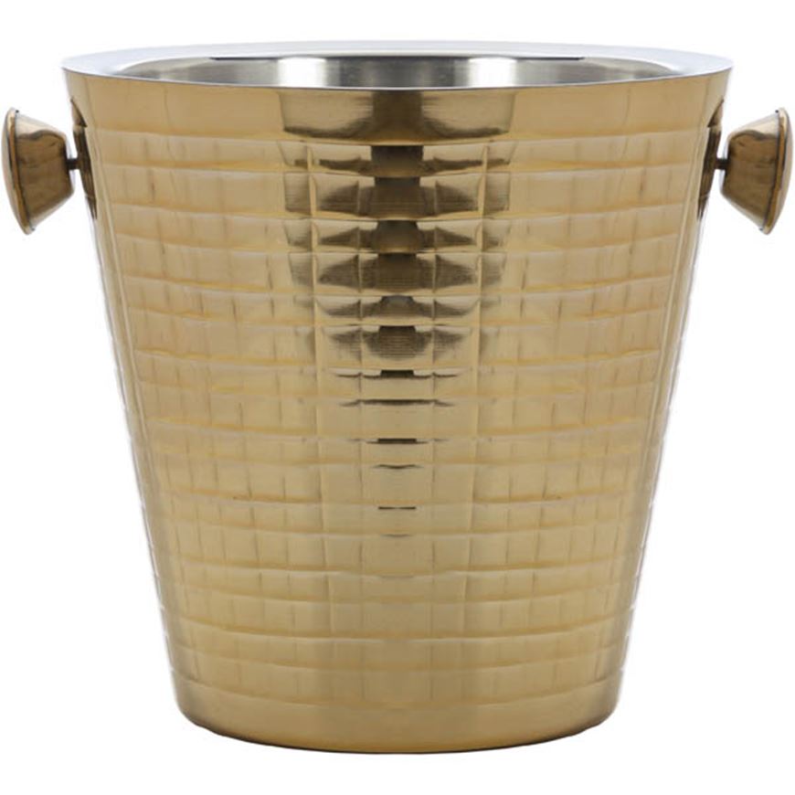 Picture of CORSIVO champagne cooler h23cm gold