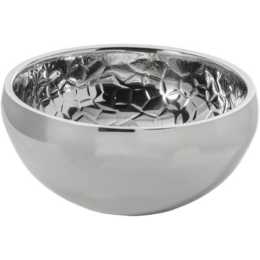 Picture of DAISY bowl silver - dia 28cm