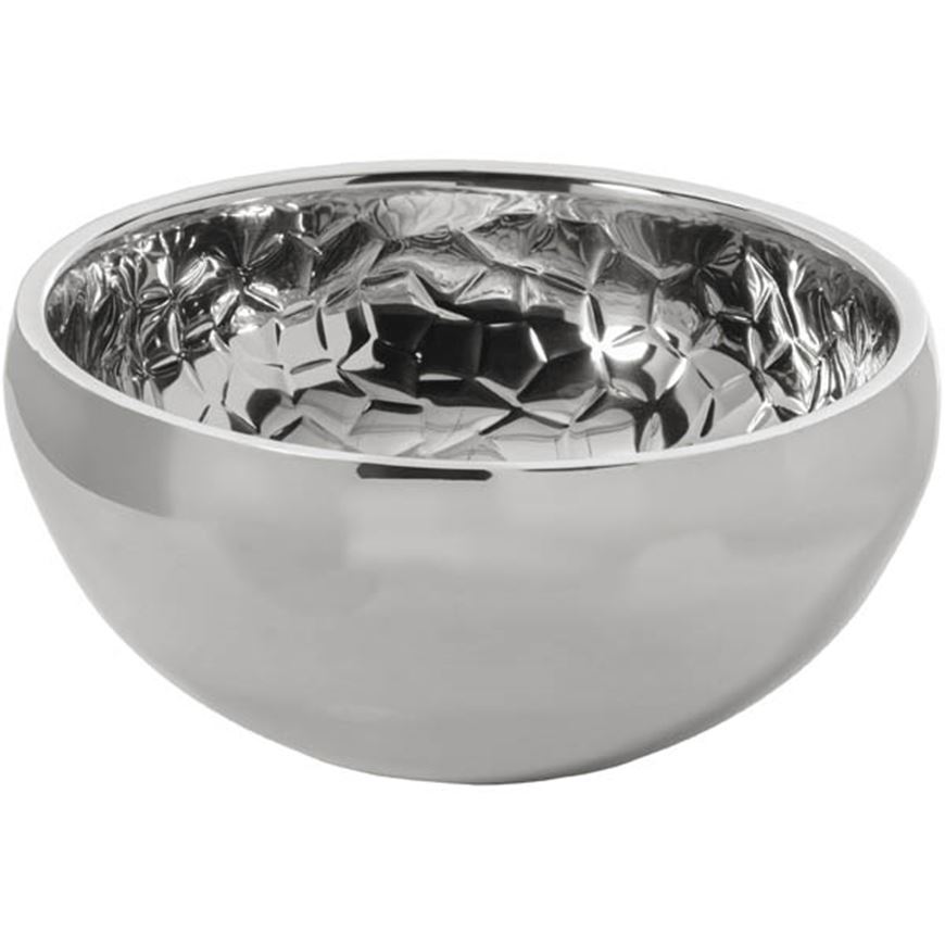 Picture of DAISY bowl silver - dia 28cm