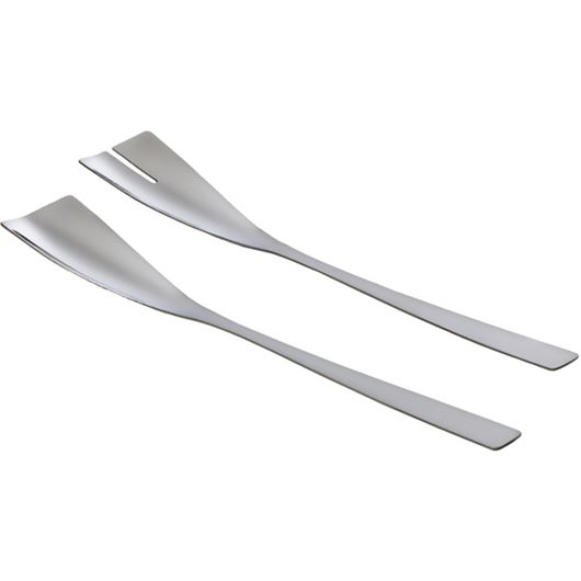 Picture of DAISY salad server silver set of 2