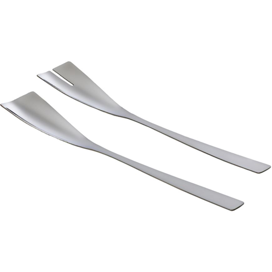 Picture of DAISY salad server silver set of 2