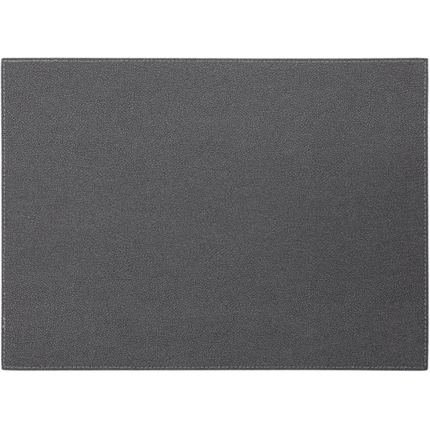 SHAGREEN place mat 44x33 grey/taupe
