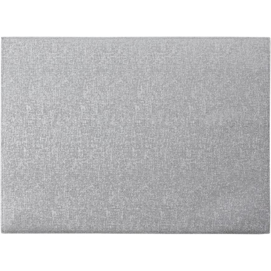 LIBRE place mat 44x33 silver/dark grey