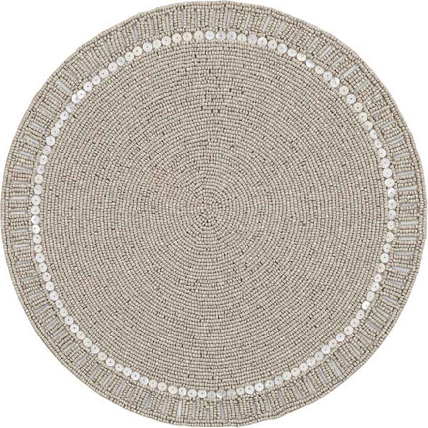 Picture of ANANYA placemat cream - dia 38cm