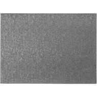 LIBRE place mat 44x33 silver/dark grey