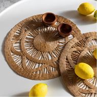 SUN place mat d40cm natural