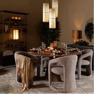 BROOKLYN dining armchair natural