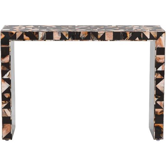 SAMODE console 110x30 brown/black