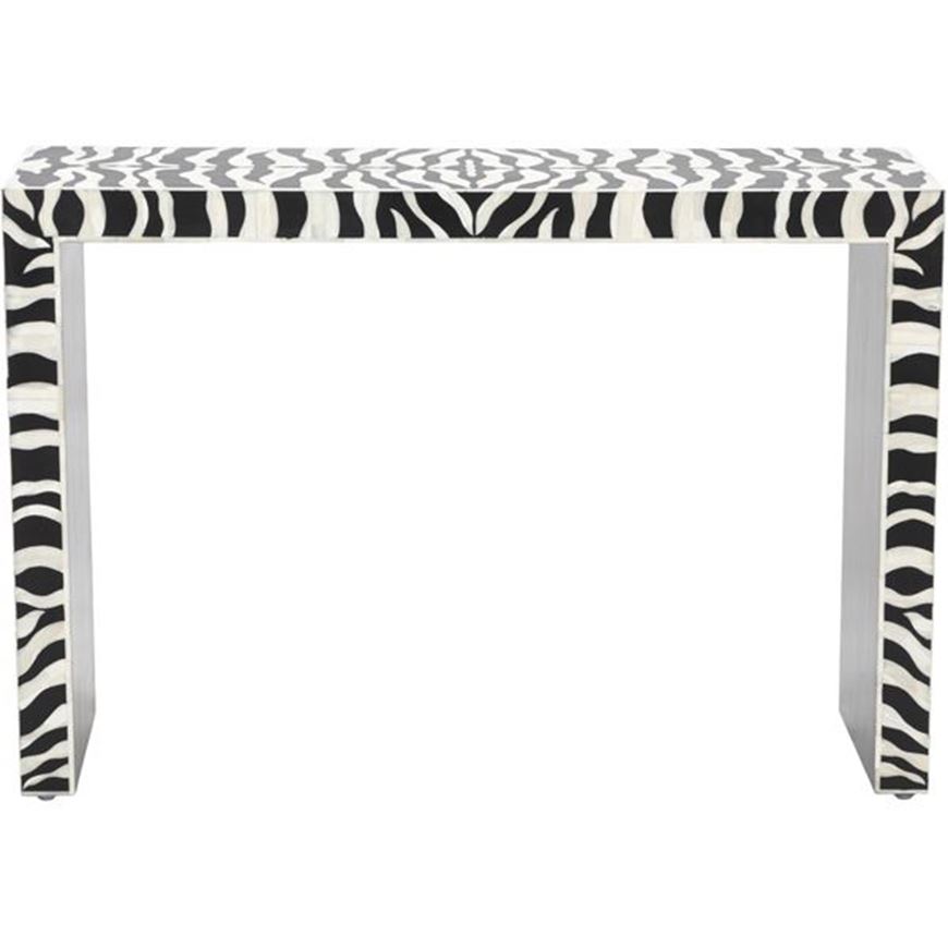 ANIKA console 110x30 black and white