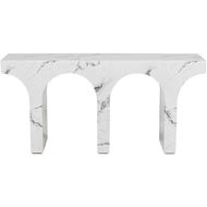 ALABASTER console 160x40 white