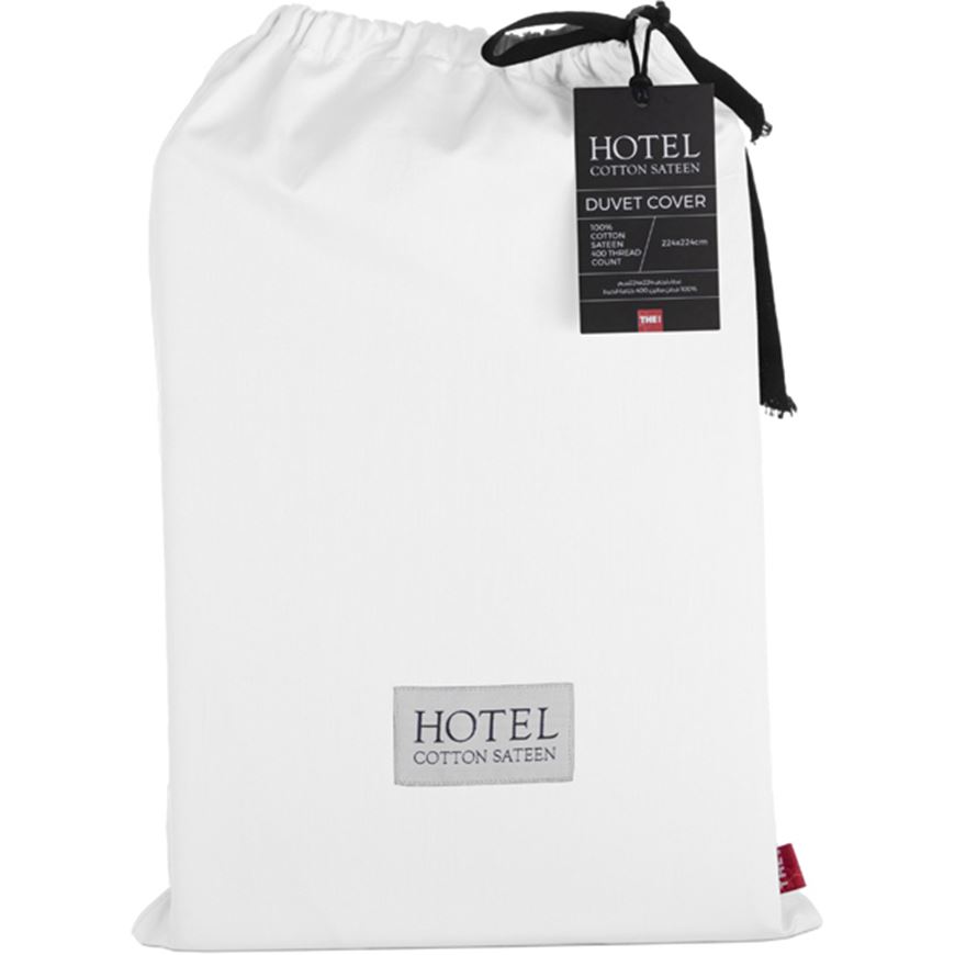 Picture of HOTEL Sateen duvet cover white - 224x224cm