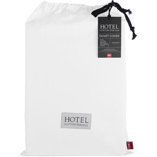 Picture of HOTEL Percale duvet cover white - 224x224cm