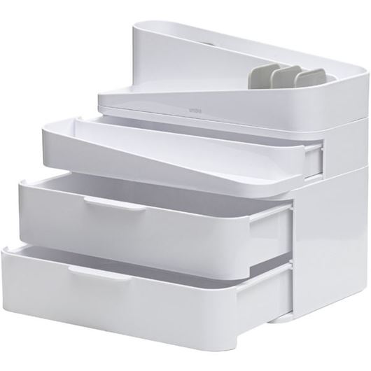 GLAM organiser white/grey