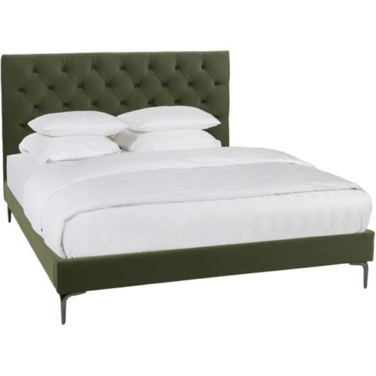 Picture of DANTE bed green - 160x200cm