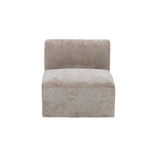 SYDNEY armless modular chair taupe