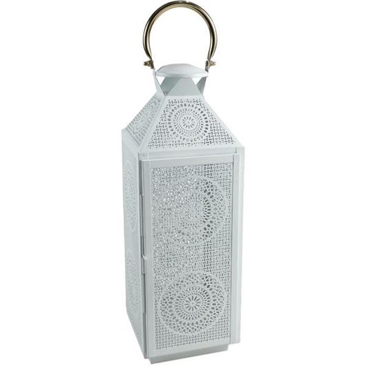 ARDIN lantern white - H48cm
