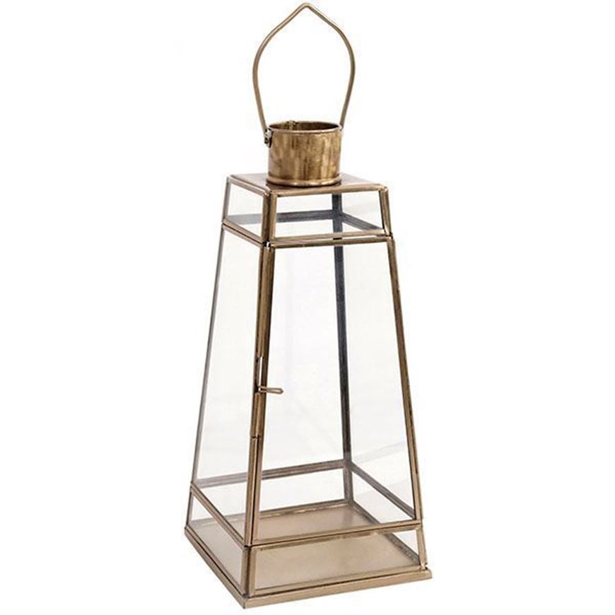 KARSON lantern brass - H29cm