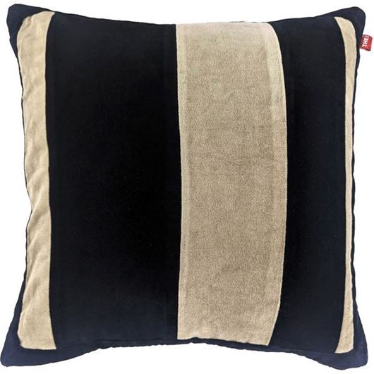 MADISEN cushion cover black/beige - 50x50cm
