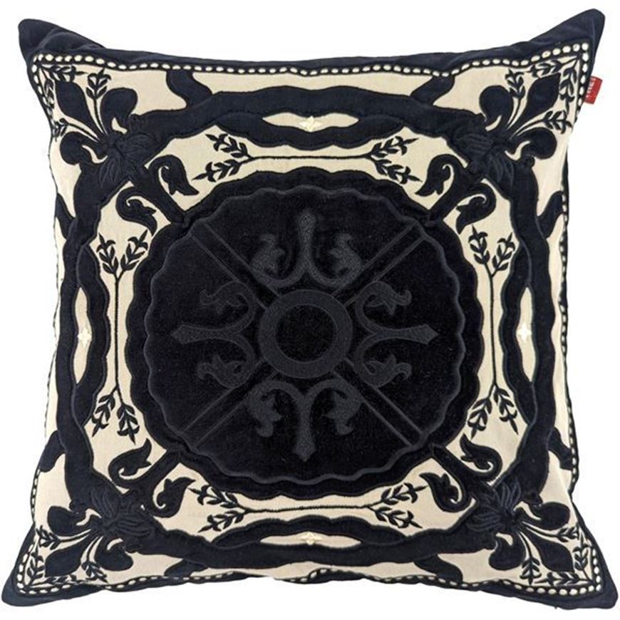 JARDIN cushion cover black - 50x50cm