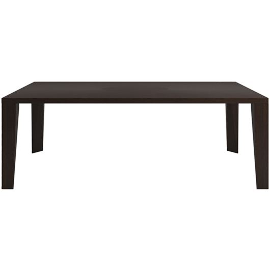 Picture of CUT dining table dark brown - 180x90cm