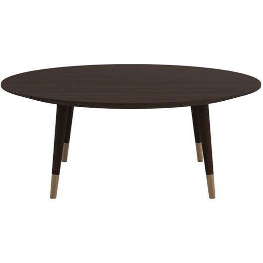 Picture of CUISINE coffee table brown - dia80cm