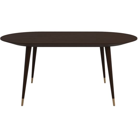 Picture of CUISINE dining table brown - 180x90cm