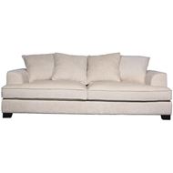DOCKLANDS 3 seater sofa white
