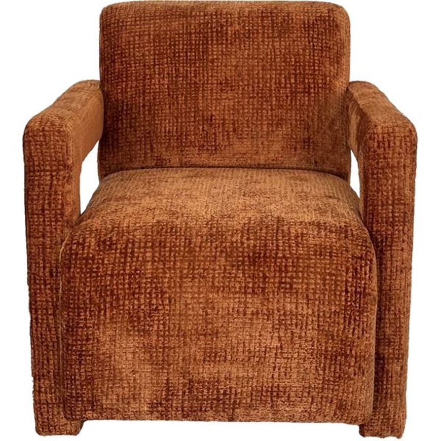 GLAM armchair rust